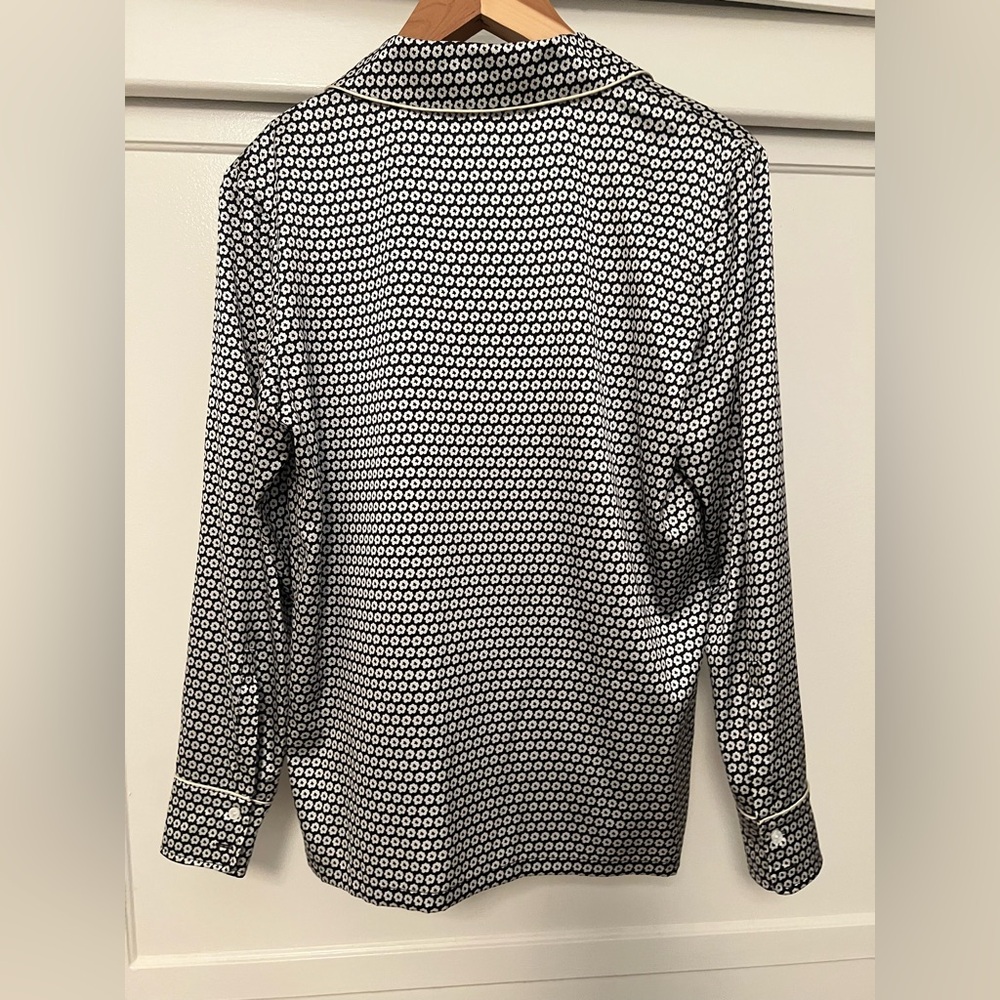 Stella McCartney Silk Pajama Blouse top S - Picture 7 of 8